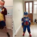 Adam and Archie, among hundreds of other children across the country, have become their favourite fictional characters today.