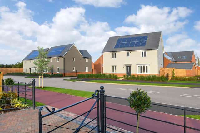 A sneak preview of the Barratt and David Wilson Homes development plans at Woburn Downs