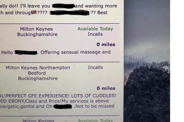 The girls state they are 'available today'