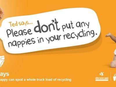 MK Council back campaign tackling disgusting, wrongly disposed of nappies that contaminate the city's recycling