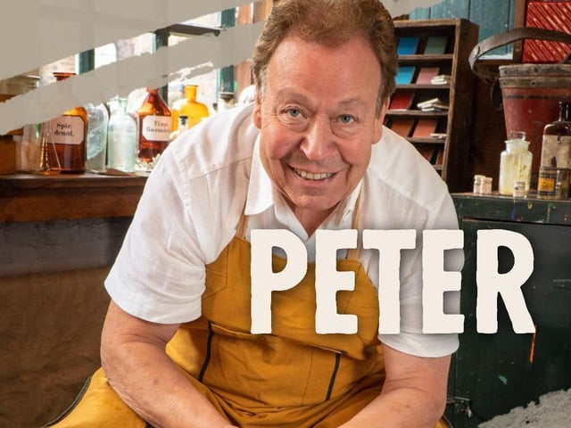 Peter White, 70, from Milton Keynes was a finalist on the fourth season of the Great Pottery Throwdown