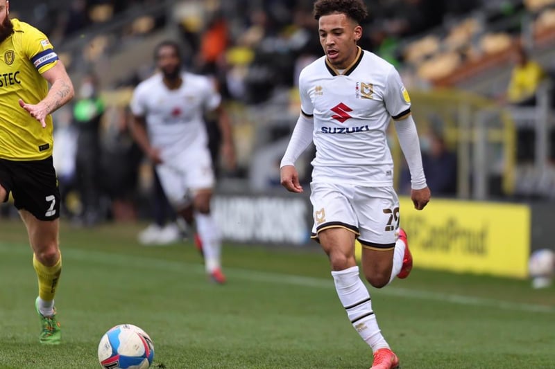 Booted all over the park but still managed to be a thorn in Burton's side, in the first half especially. Highlight came at half time when he ushered away Lewington and Jerome after protesting with the referee.