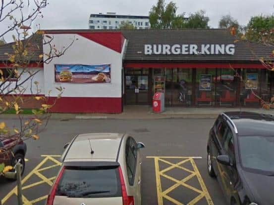 The Buger King site in Bletchley