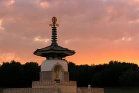 The Peace Pagoda. Photo: The Parks Trust
