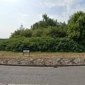 A lorry accidently released wood across Monkston roundabout