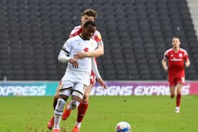 Ethan Laird has been a hit in his 17 appearances for Dons so far