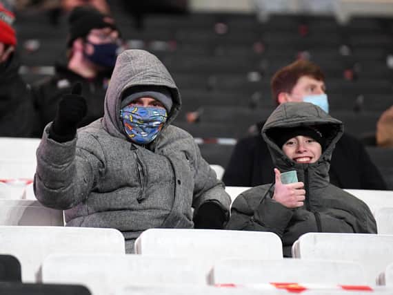 MK Dons supporters