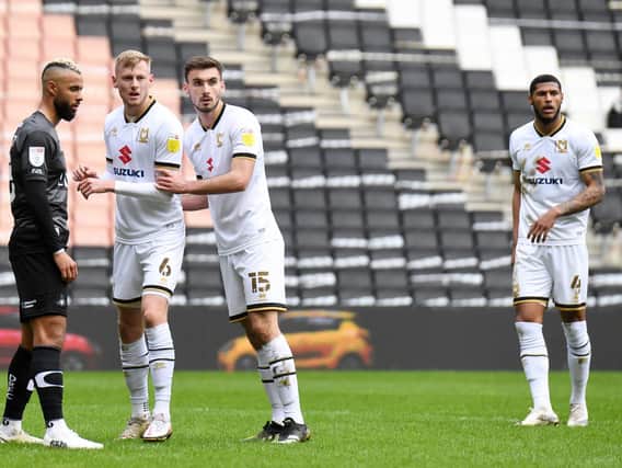Harry Darling, Warren O'Hora and Zak Jules limited Doncaster to just one shot on target at Stadium MK