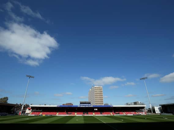 The Alexanda Stadium at Gresty Road