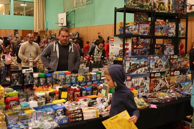 There will be stalls for LEGO fans to browse