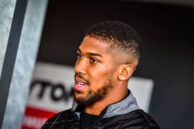 Anthony Joshua at Daytona