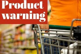 Product warning