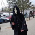 The shopper walked casually around centre:mk