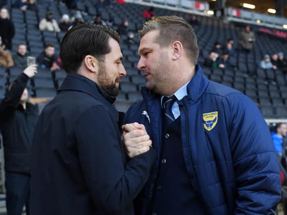 Russell Martin and Karl Robinson