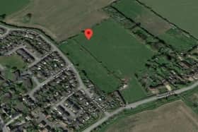 The site is on the outskirts of Hanslope