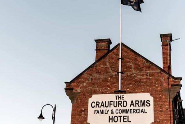 The Crauford Arms still has its original hotel sign but is actually a popular music venue
