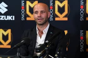 A 'frazzled' Paul Tisdale said he was still reeling from Exeter's play-off final defeat when he took over at MK Dons