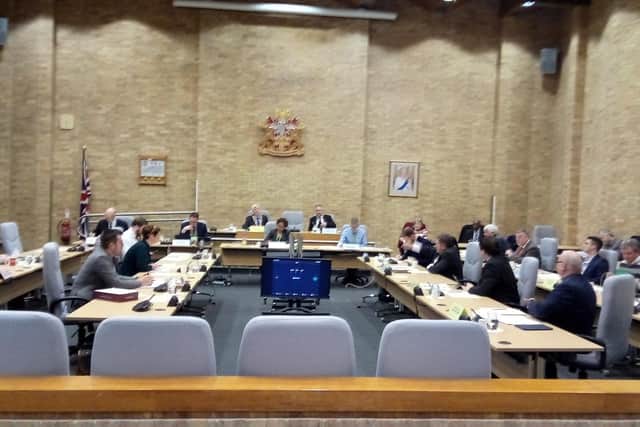 Last week's meeting of the much reduced full council