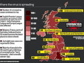 How the virus is spreading