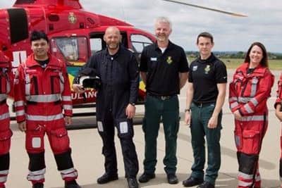 A Thames Valley Air Ambulance crew