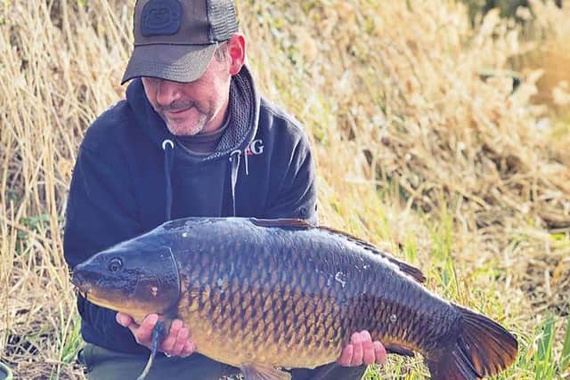 Lawrence Starkey with a Mount Farm 18-8