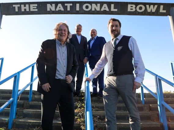 Pete Winkelman and Pete Marland at the Bowl
