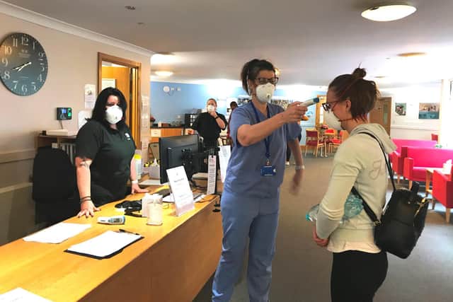 Personal protective equipment, or PPE, in Milton Keynes