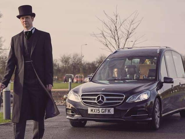 People should stop and bow their heads is they see a hearse