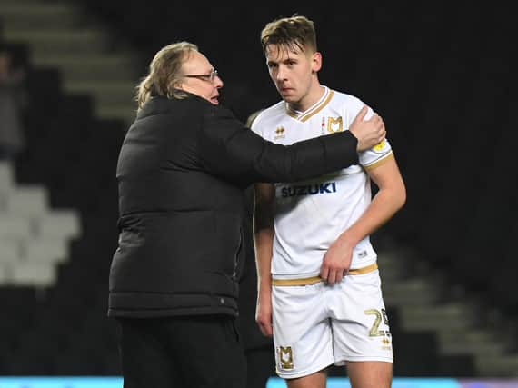 Pete Winkelman with Callum Brittain