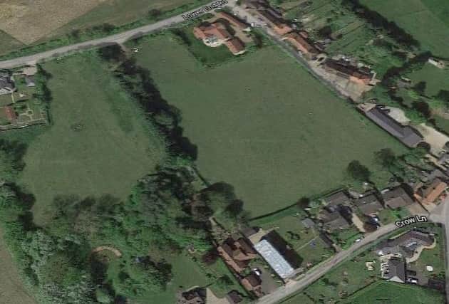 Developer's bid to build houses on a rural plot has been rejected