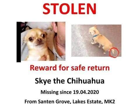 A reward is offered