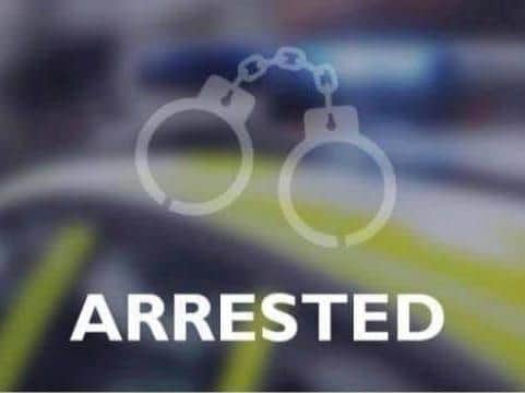 Two men were arrested