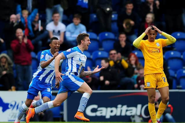 George Moncur scored the goal which kept Colchester up and got Dons promoted