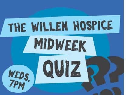 The quiz starts at 7pm on Wednesday