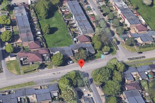 The incident happened on Windermere Drive in Bletchley
