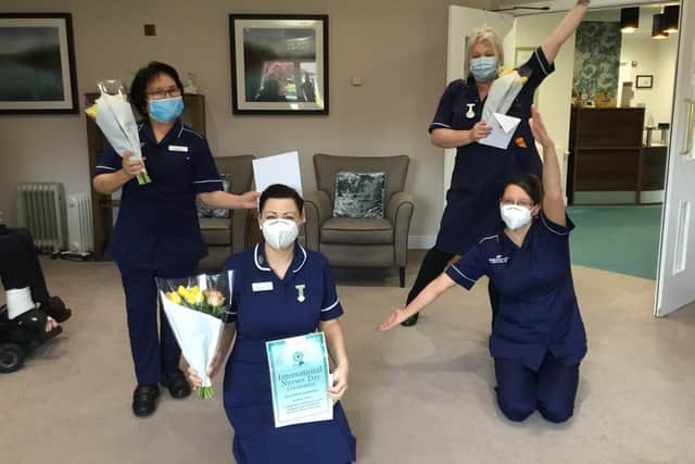 Ashby House care home honours nurses on International Nurses Day