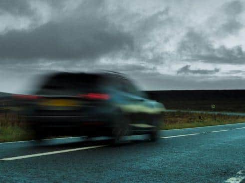 Speeding is one of the 'fatal four' factors in road accidents
