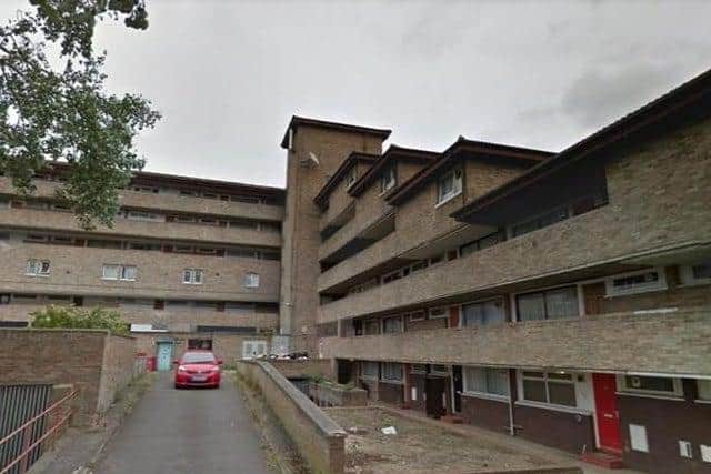 Serpentine Court residents were told to stay indoors