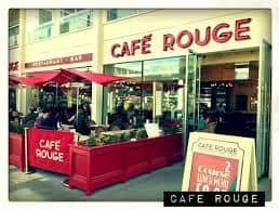 Cafe Rouge in MK