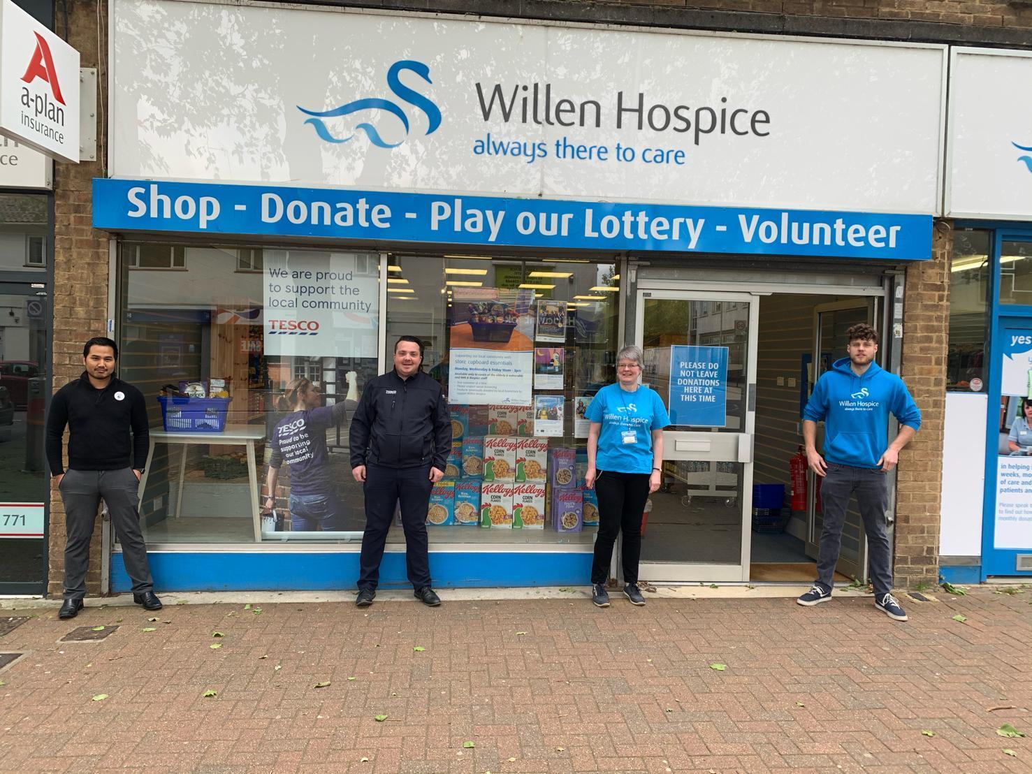 First charity shop reopens in Milton Keynes repurposed to sell FOOD