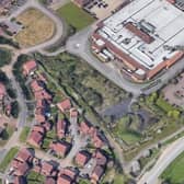 The land between the houses and the supermarket at Westcroft has been eyed up by care companies