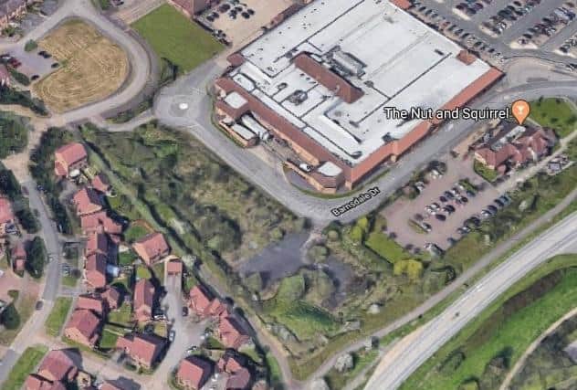 The land between the houses and the supermarket at Westcroft has been eyed up by care companies