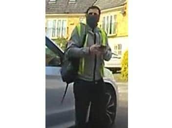 CCTV image of a man officers would like to following car thefts in Milton Keynes