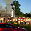The fire was on May 25