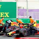 Max Verstappen and Daniel Ricciardo collided in Azerbaijan in 2018