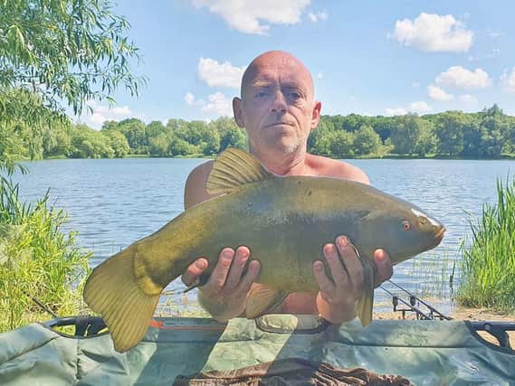 CRACKING 6-13 tench for Paul Ridgway