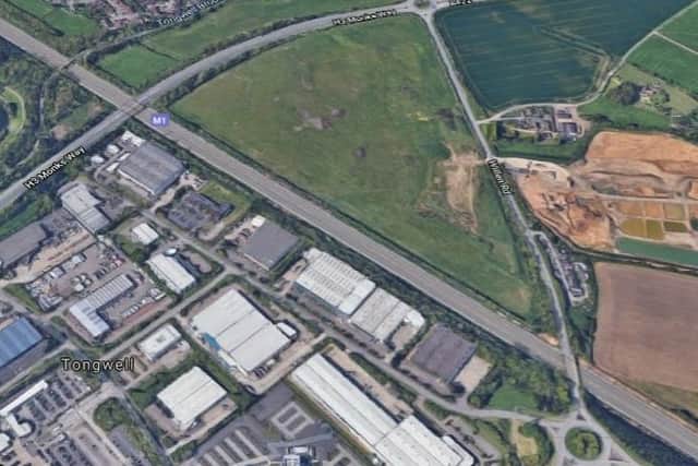 The triangle of land has been earmarked for commercial development