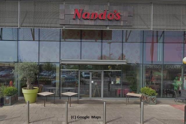 Nando's in the Kingston Centre will be offering free delivery for two weeks (C) Google Maps