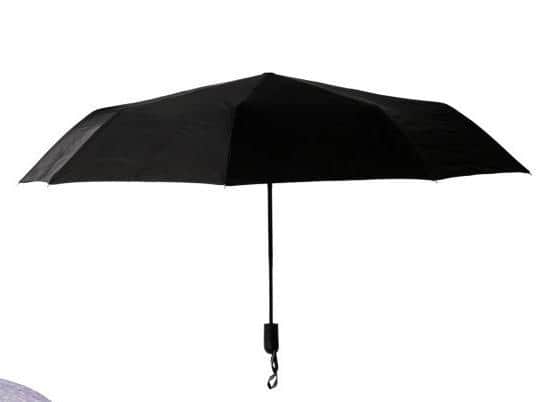 Umbrellas will be handed out at the Co-op