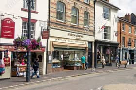 The High Street is closed to traffic